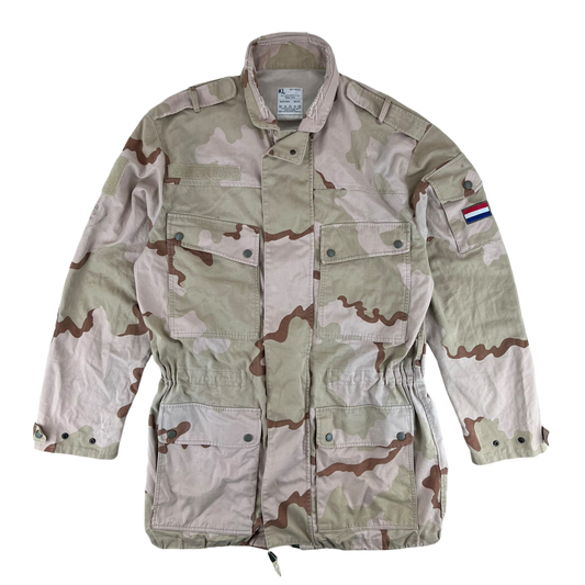 Dutch Army M93 Desert Camouflage Combat Jacket - Large