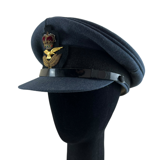 British RAF Officer's Peaked Dress Cap - Medium 58cm