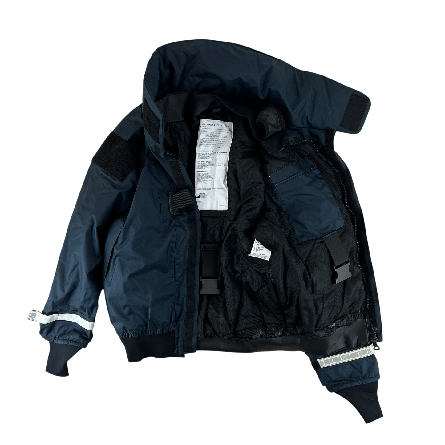 British Royal Navy Blue Upper Deck Jacket - X Large