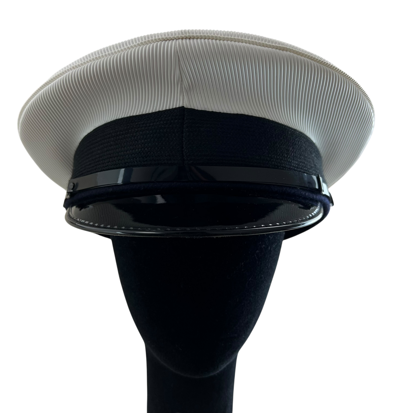 British Royal Navy Officer's Peaked Dress Cap - Large 59cm