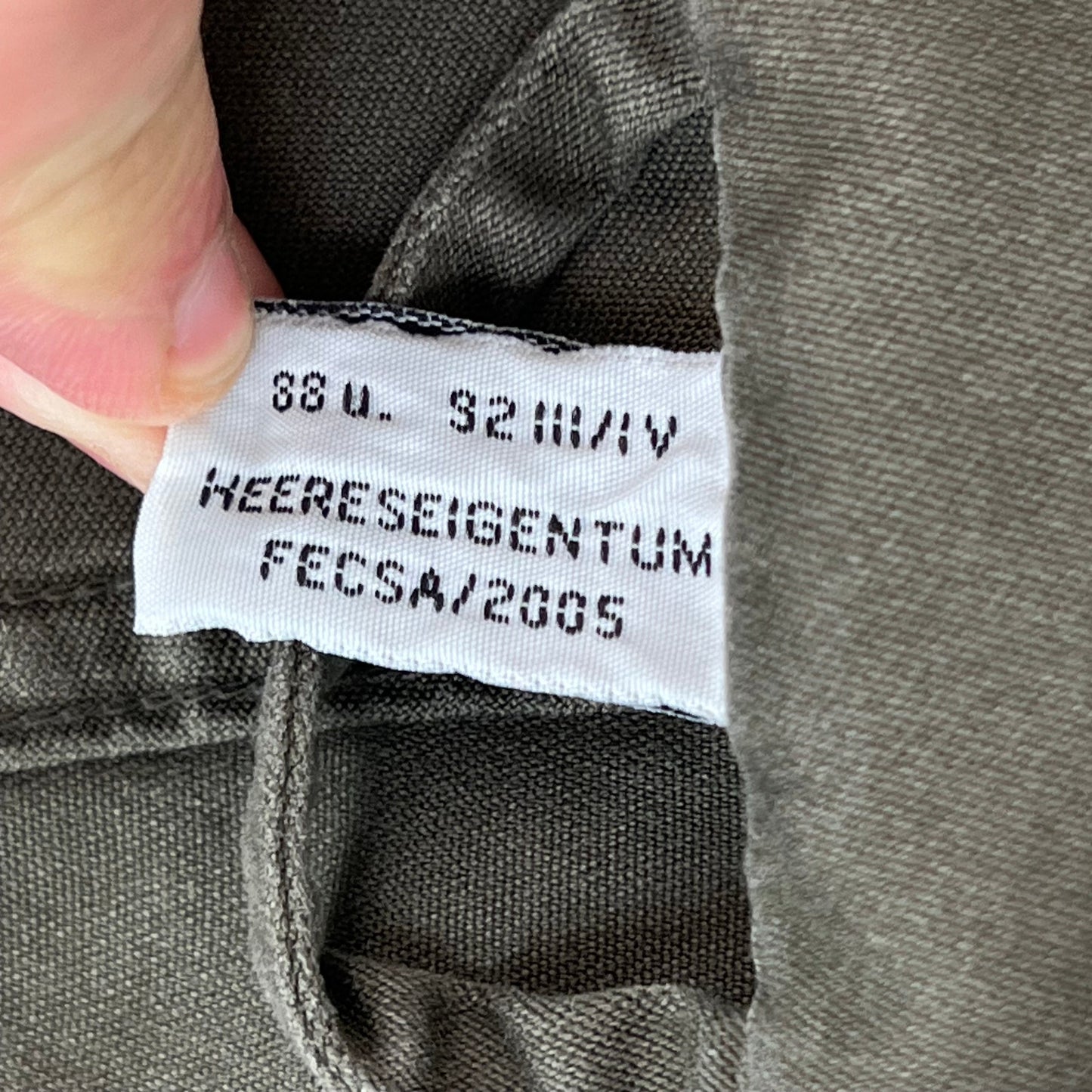 Austrian Army Olive Drab Anzug 03 Alpine Jacket - Medium 88-92 III/IV