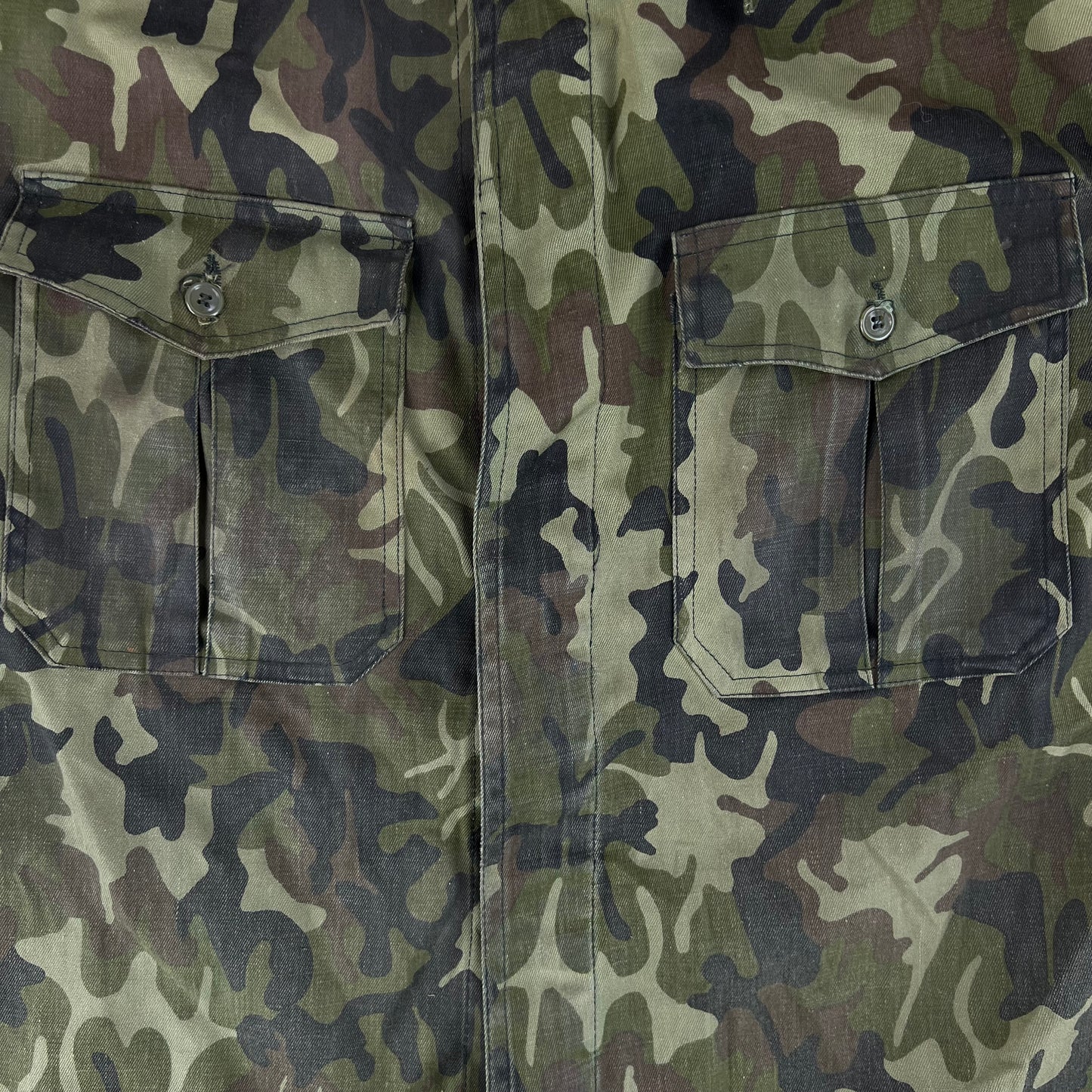 Romanian Army M1990 Leaf Camouflage Jacket - Medium