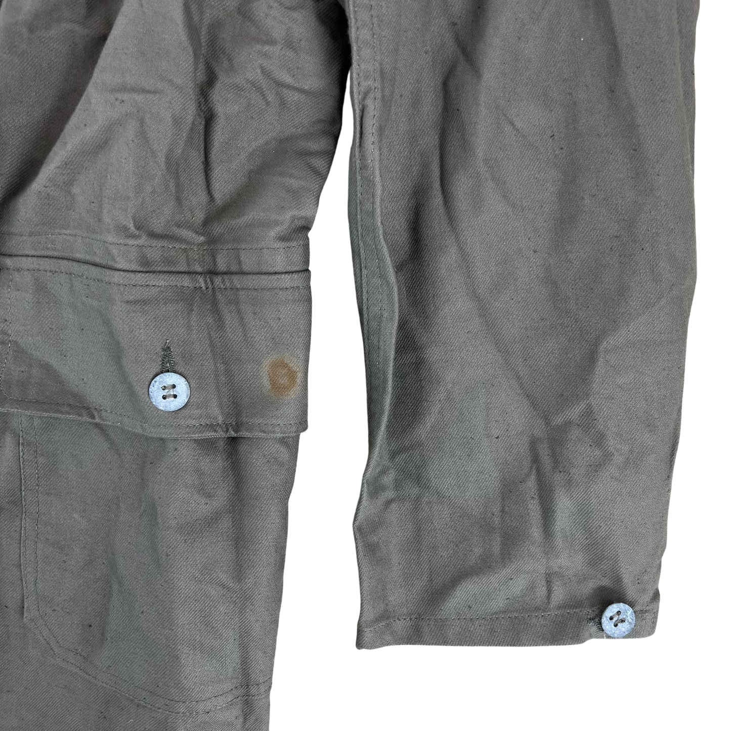 Swedish Army M40 "Grötrock" Brown Work Jacket - Medium