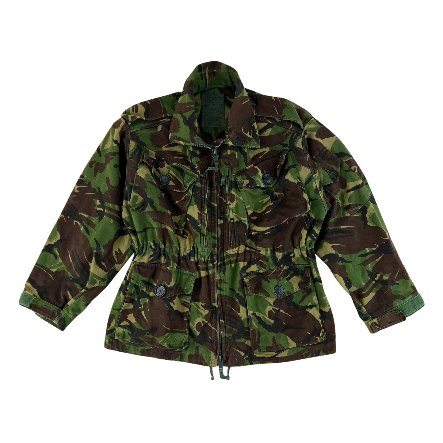 British Army 84 Pattern Woodland DPM Camo Combat Smock - Large 160/104