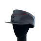 Finnish Army M65 Ski Field Cap w/ Red Artillery Piping - Medium 57cm