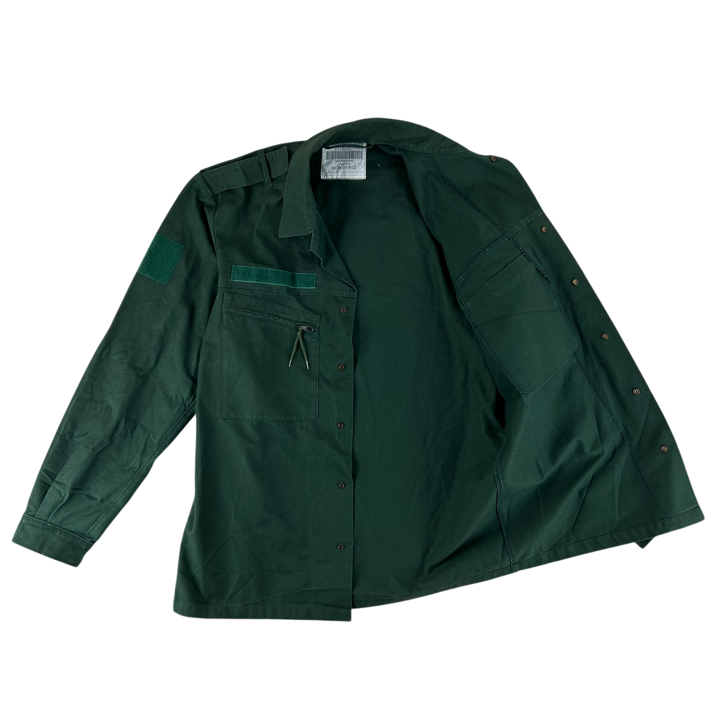 Dutch Army Green Work Jacket - Large