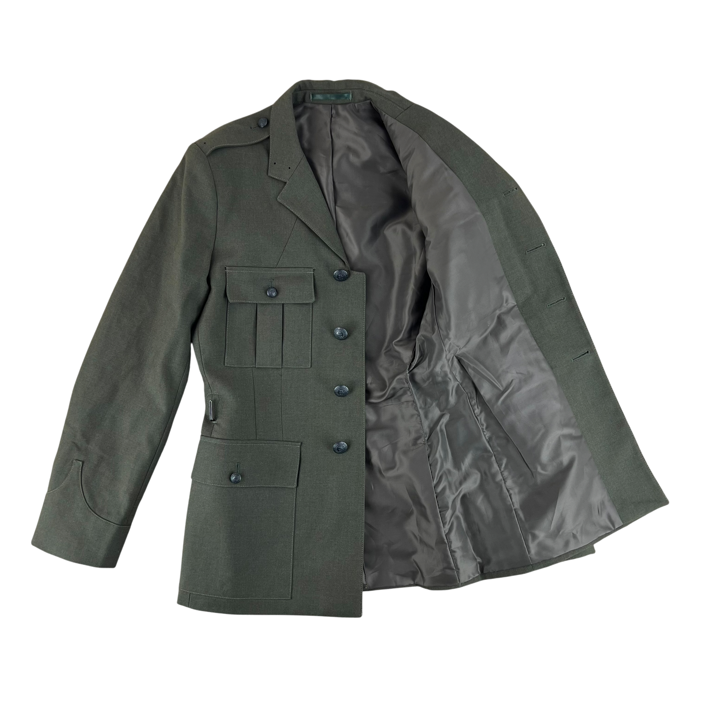 British Royal Marines Lovat No. 1B / 1C Dress Jacket w/ Belt - Medium 182/100