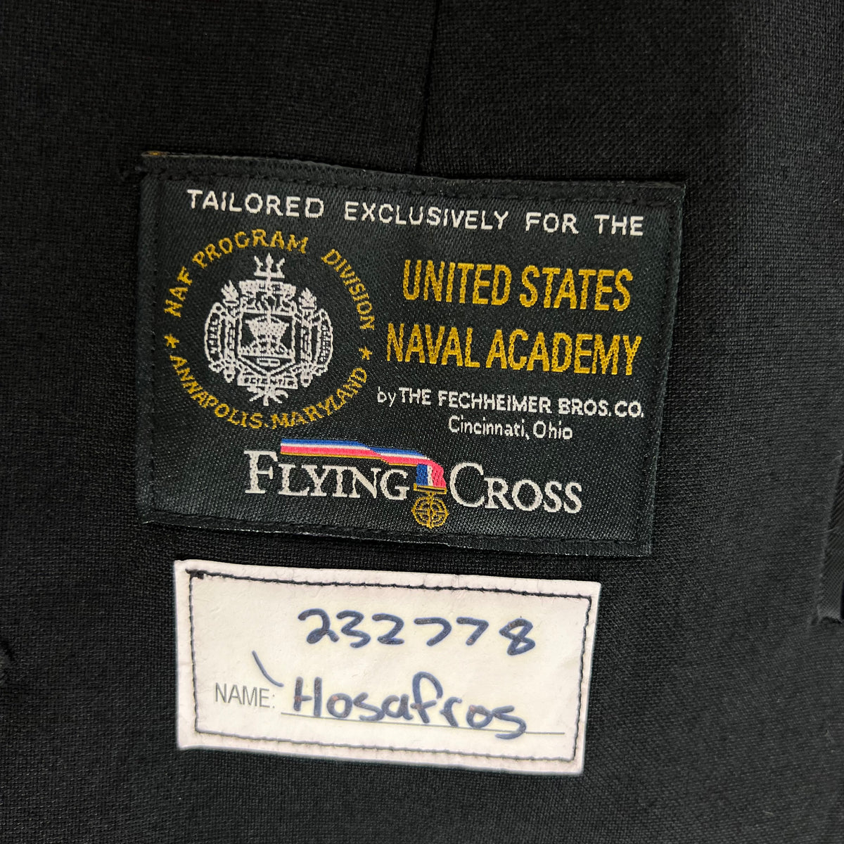 US Naval Academy Women's Cadet Mess Dress Jacket - Small 12R