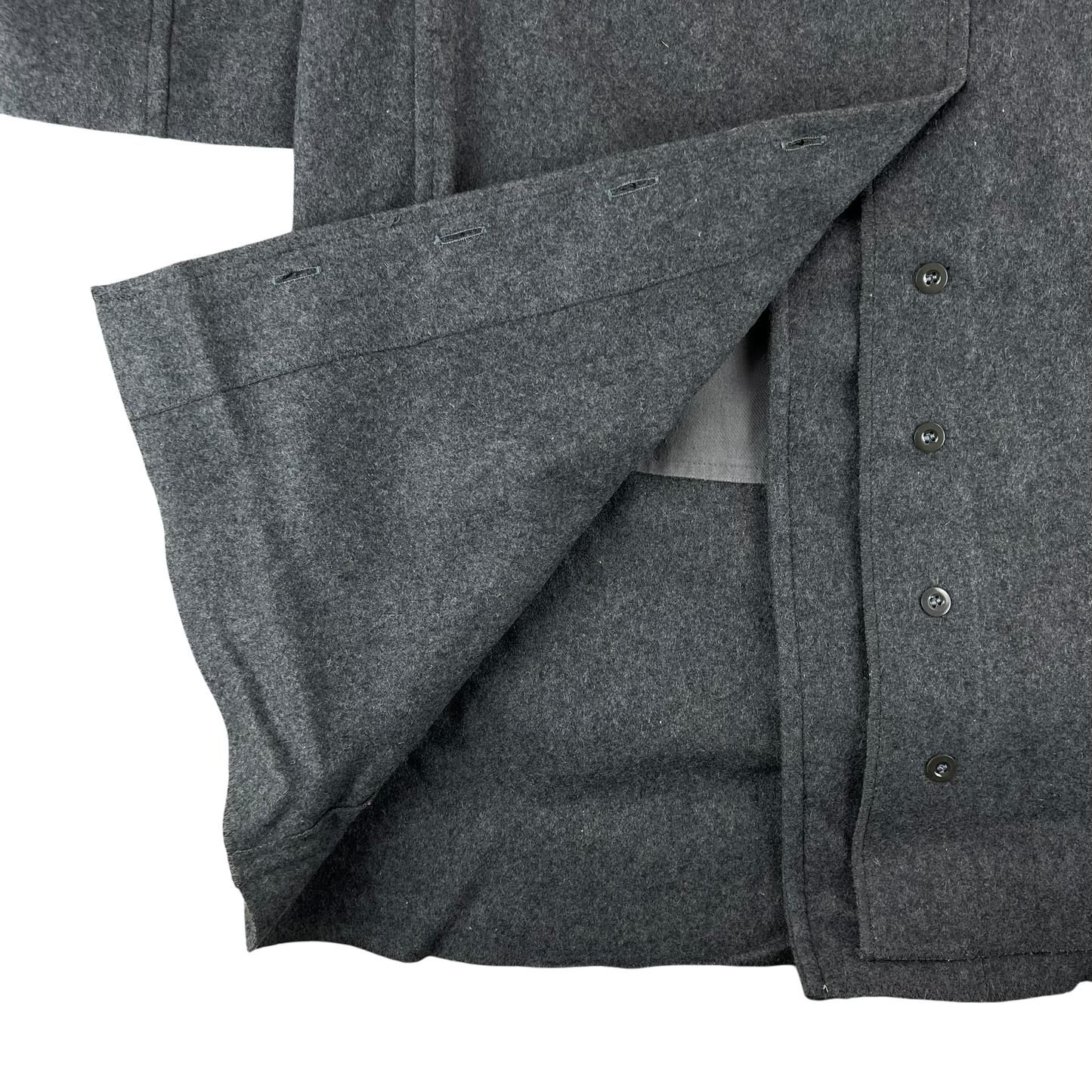 Finnish Army M65 Wool Greatcoat - Large