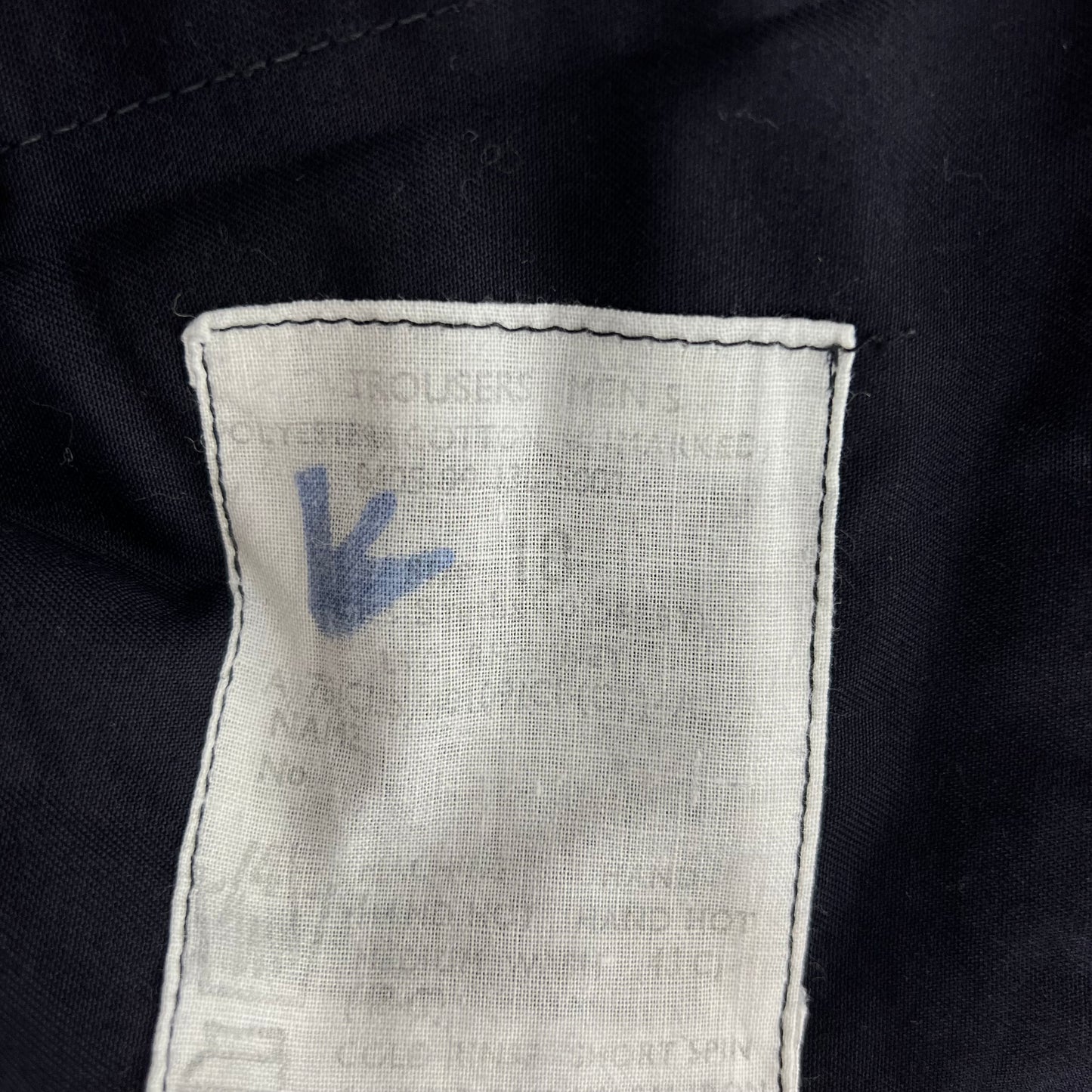 British Royal Navy Poly-Cotton Working Dress Trousers - W32 L32.5