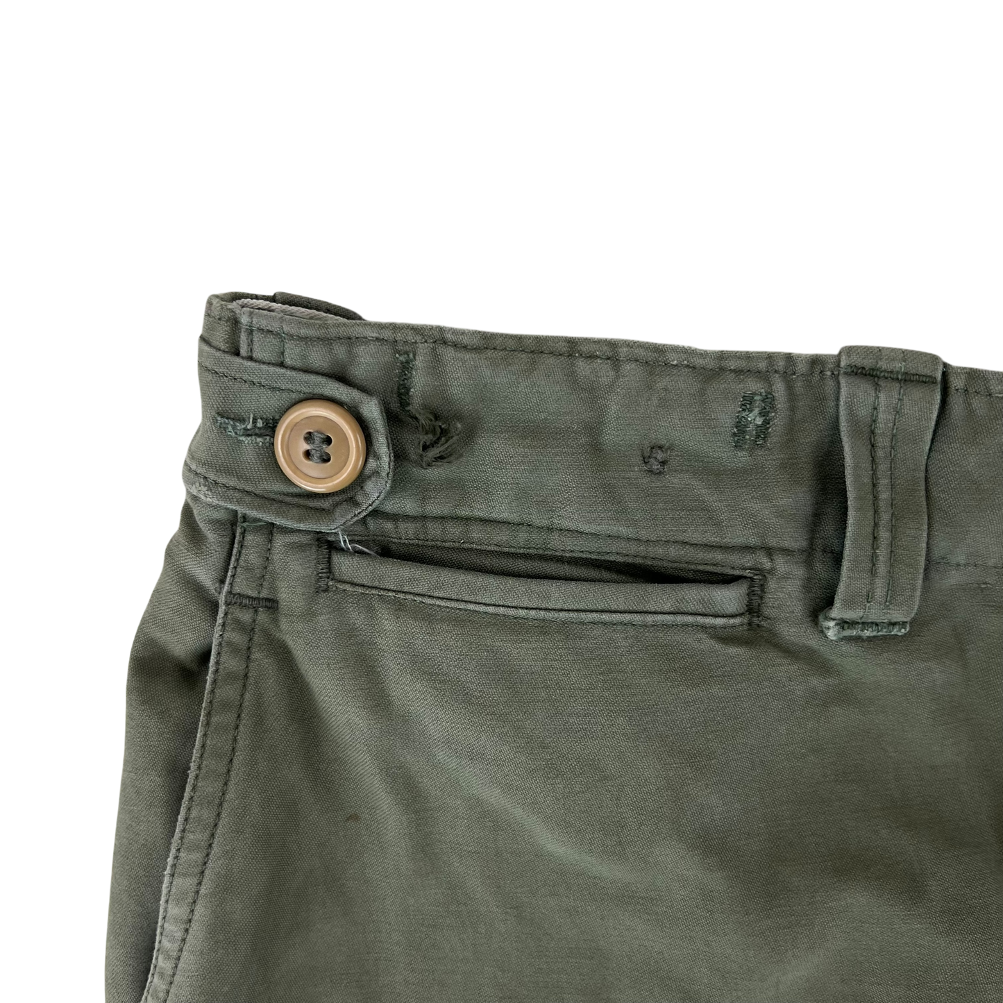 US Army M43 WW2 Olive Green Combat Trousers - W33 L30