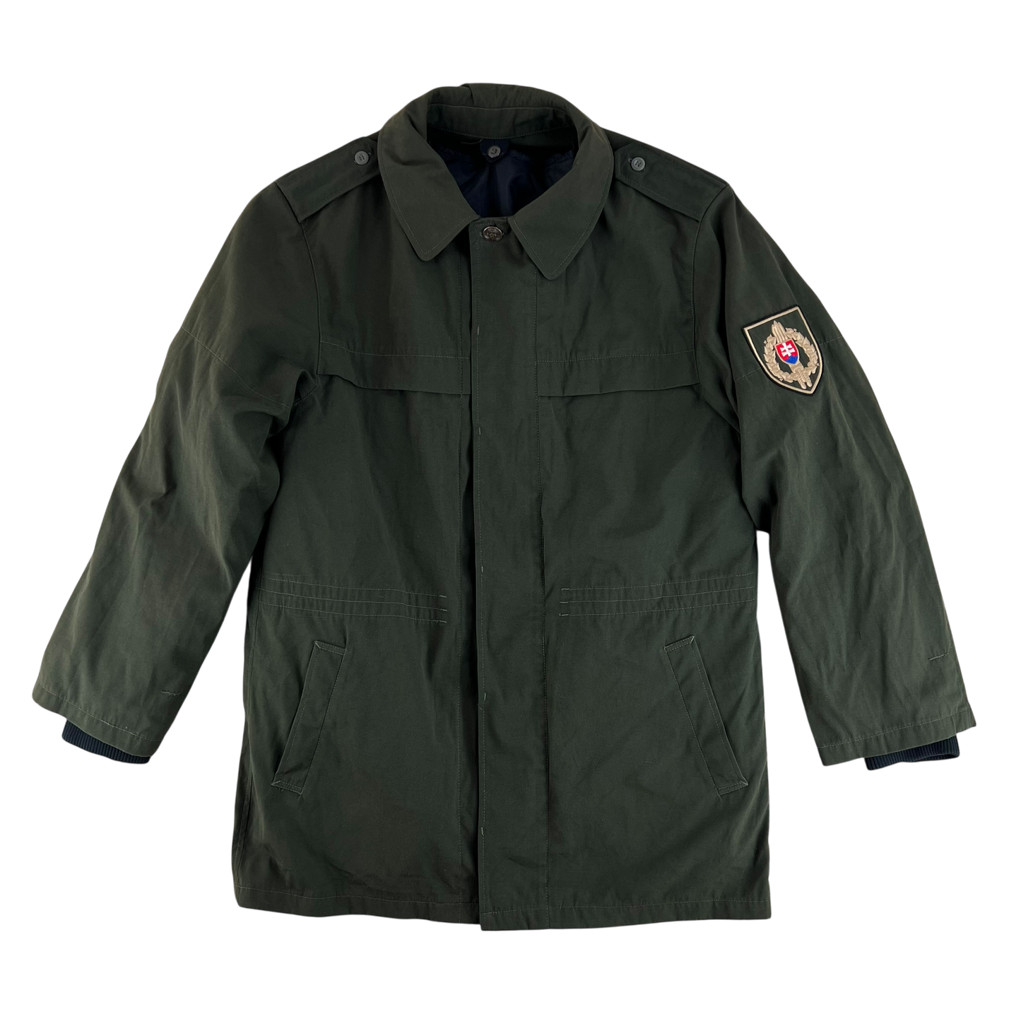 Slovak Army M97 Guard's Coat Olive Drab w/ Liner - X Large