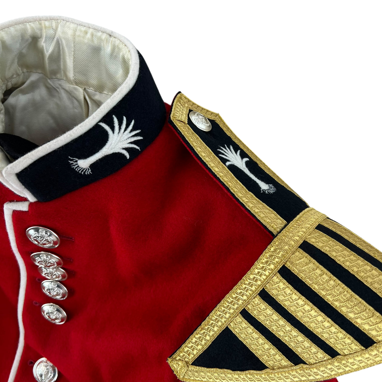 British Army Bandsman's Tunic Jacket w/ Wings - Welsh Guards - Small
