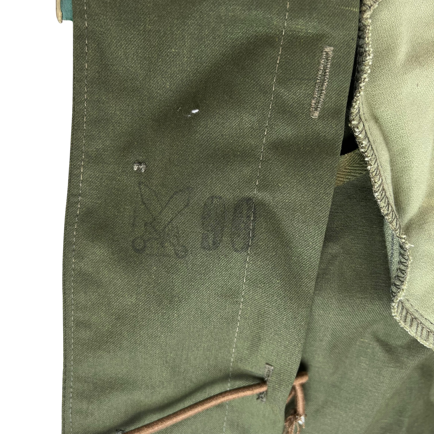 Czechoslovak Army M85 Field Parka w/ Belt Olive Green - X Large