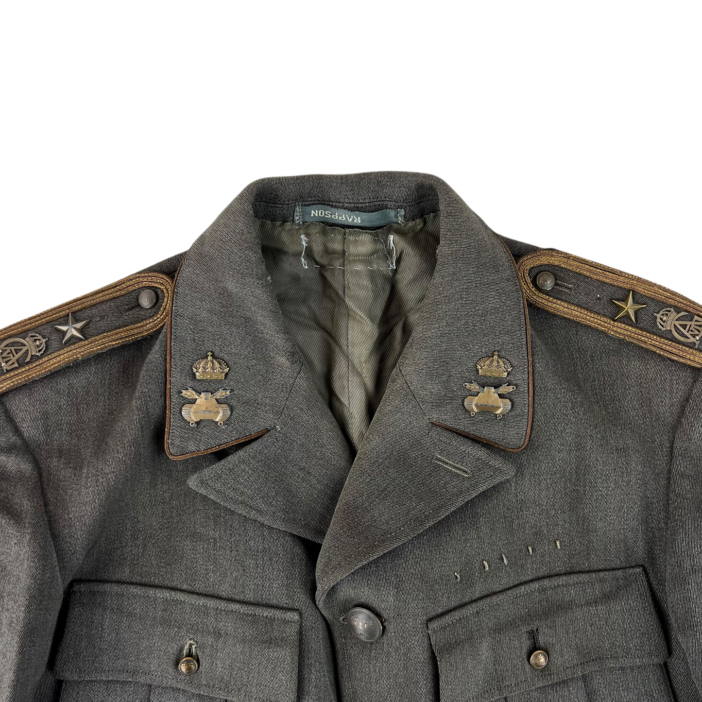 Swedish Army 50s Officer's Dress Jacket - Medium