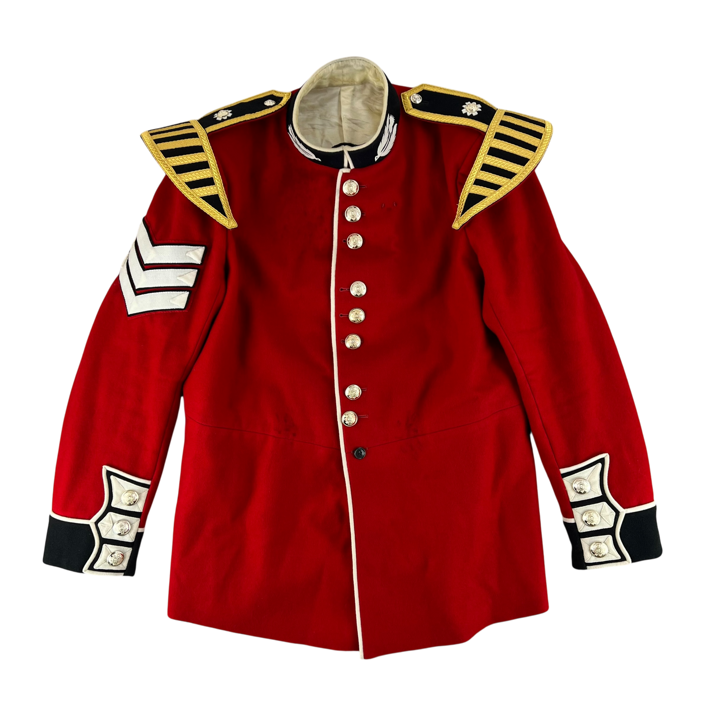 British Army Footguard's Jacket R & F Musician's - Scots Guards - Large