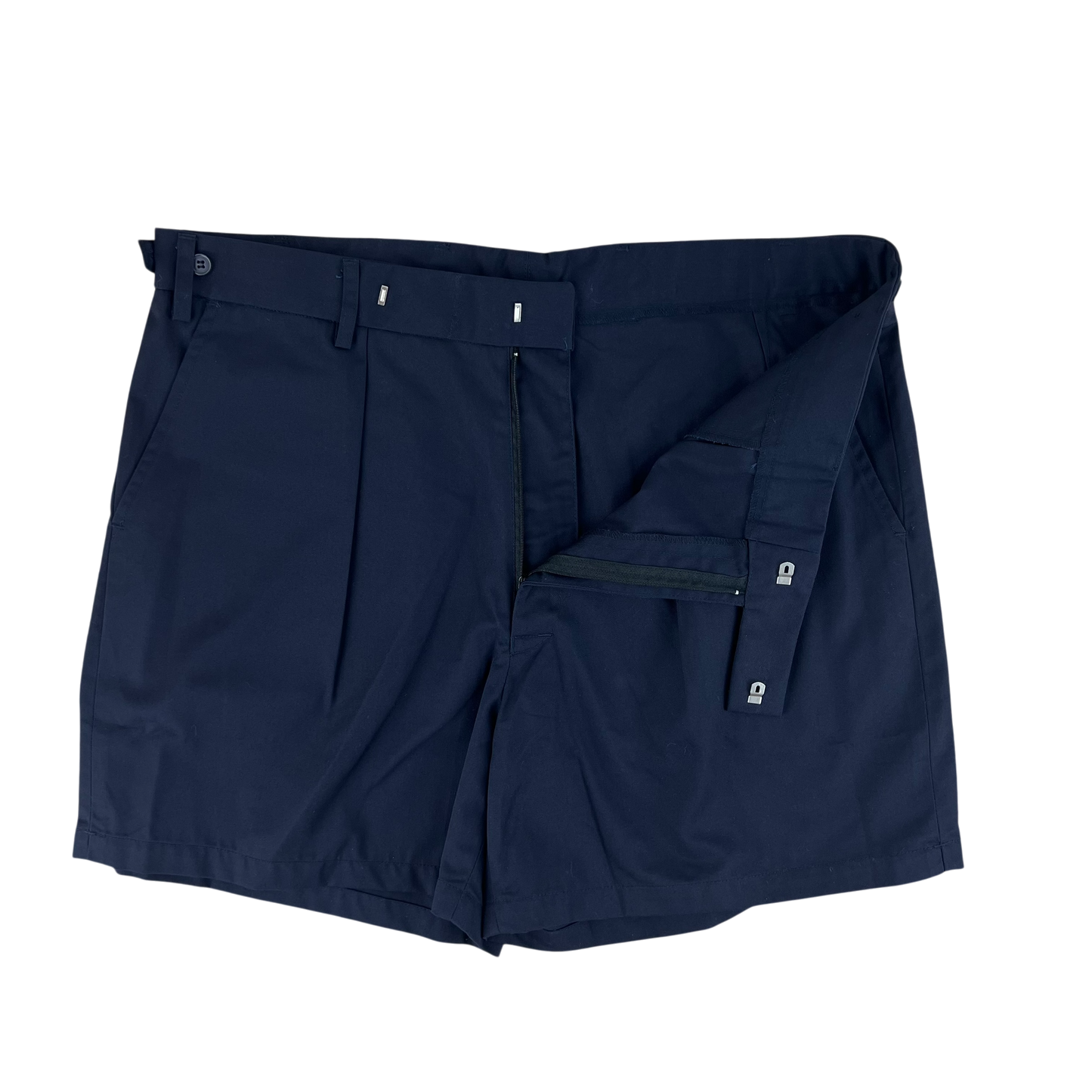 British Army / Tri-Services Navy Blue PTI Shorts - W37