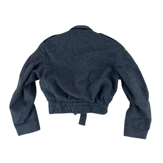 British RAF 60s Ike Battledress Blouse Jacket - WRAF - Medium SIZE 6