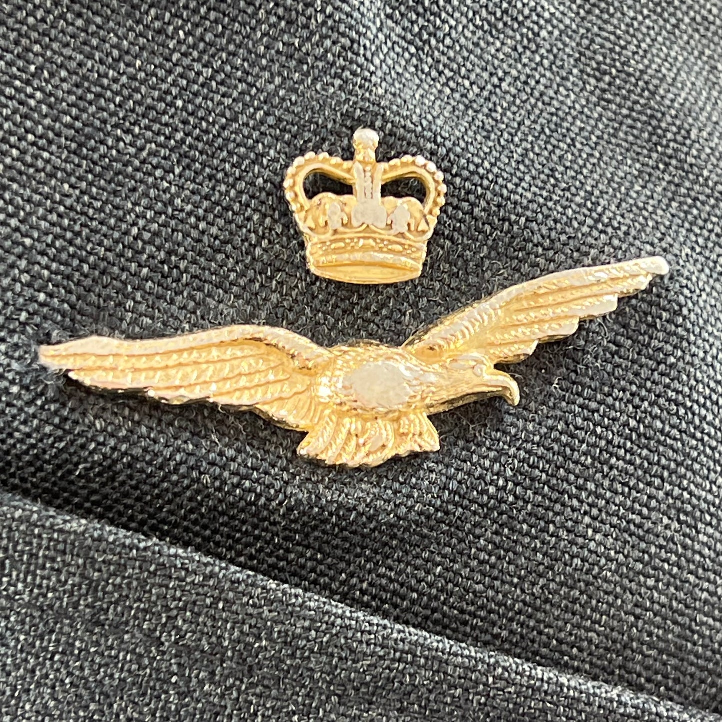 British RAF Officer's Forage Side Cap - Medium