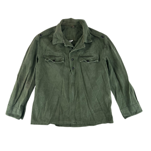 Bulgarian People's Army Olive Green Cossack Shirt - Large