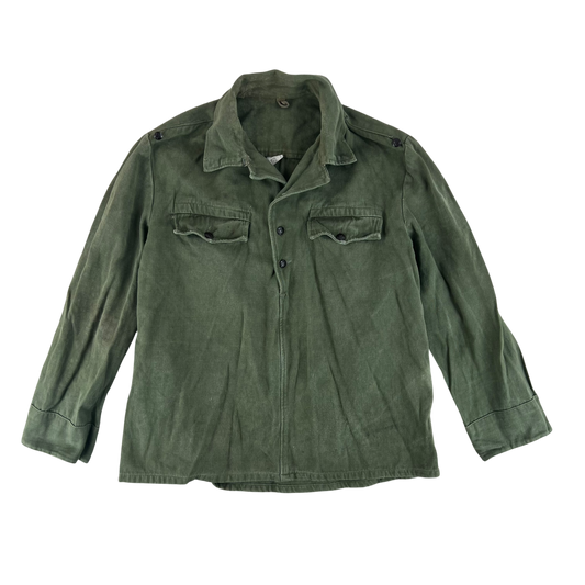 Bulgarian People's Army Olive Green Cossack Shirt - Large