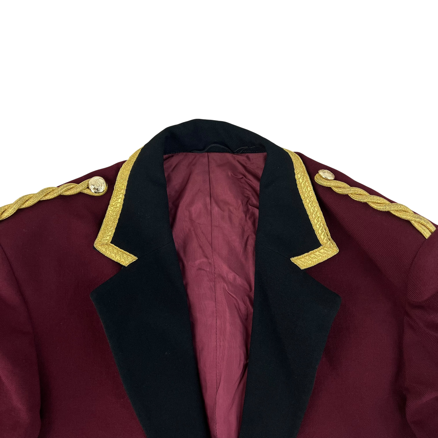 British Army Musician's Burgundy Performance Jacket - Medium