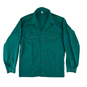 Austrian Army Green Long Sleeve Field Shirt - Medium 96-100 III/IV
