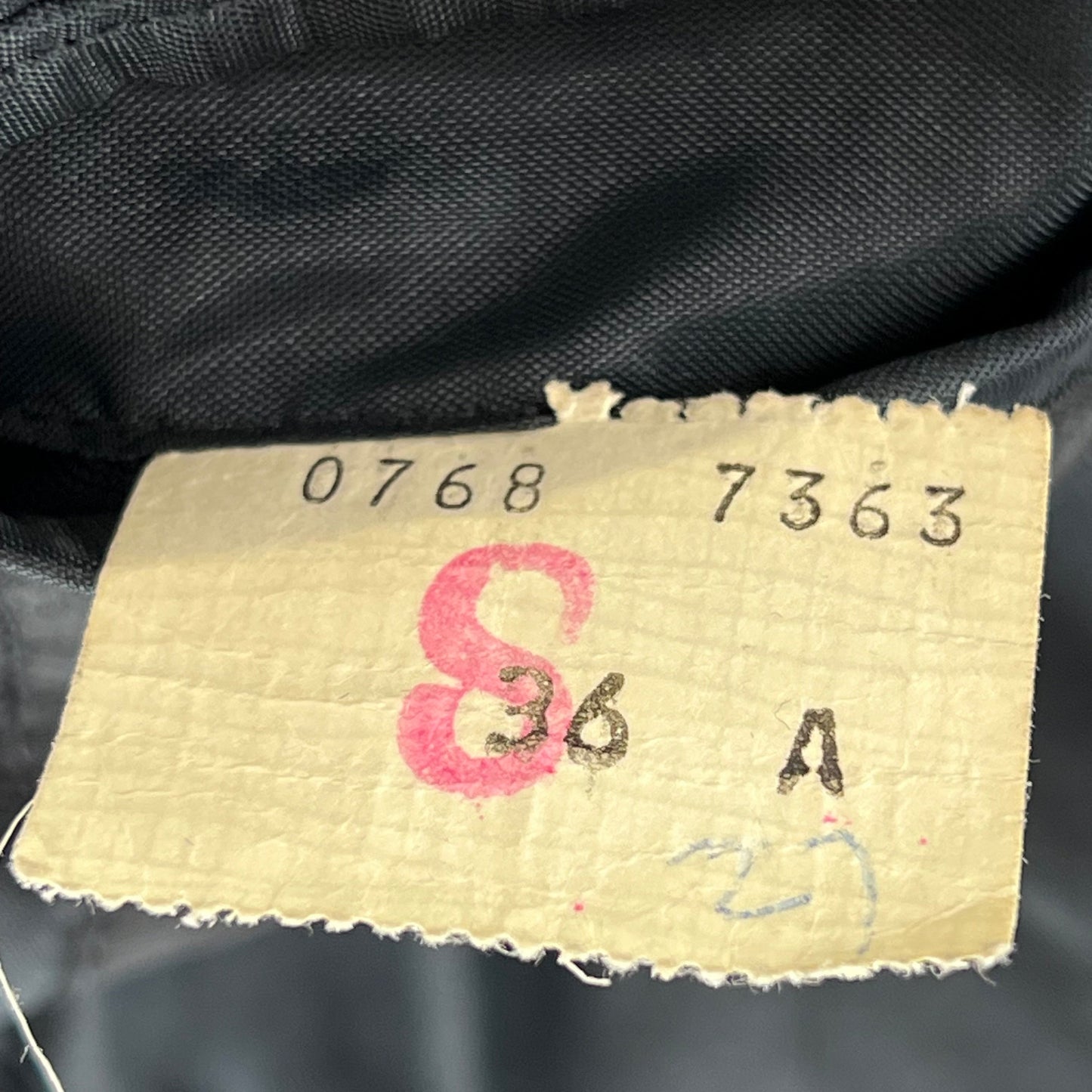 British Merchant Navy Black Dress Blazer Jacket - Medium