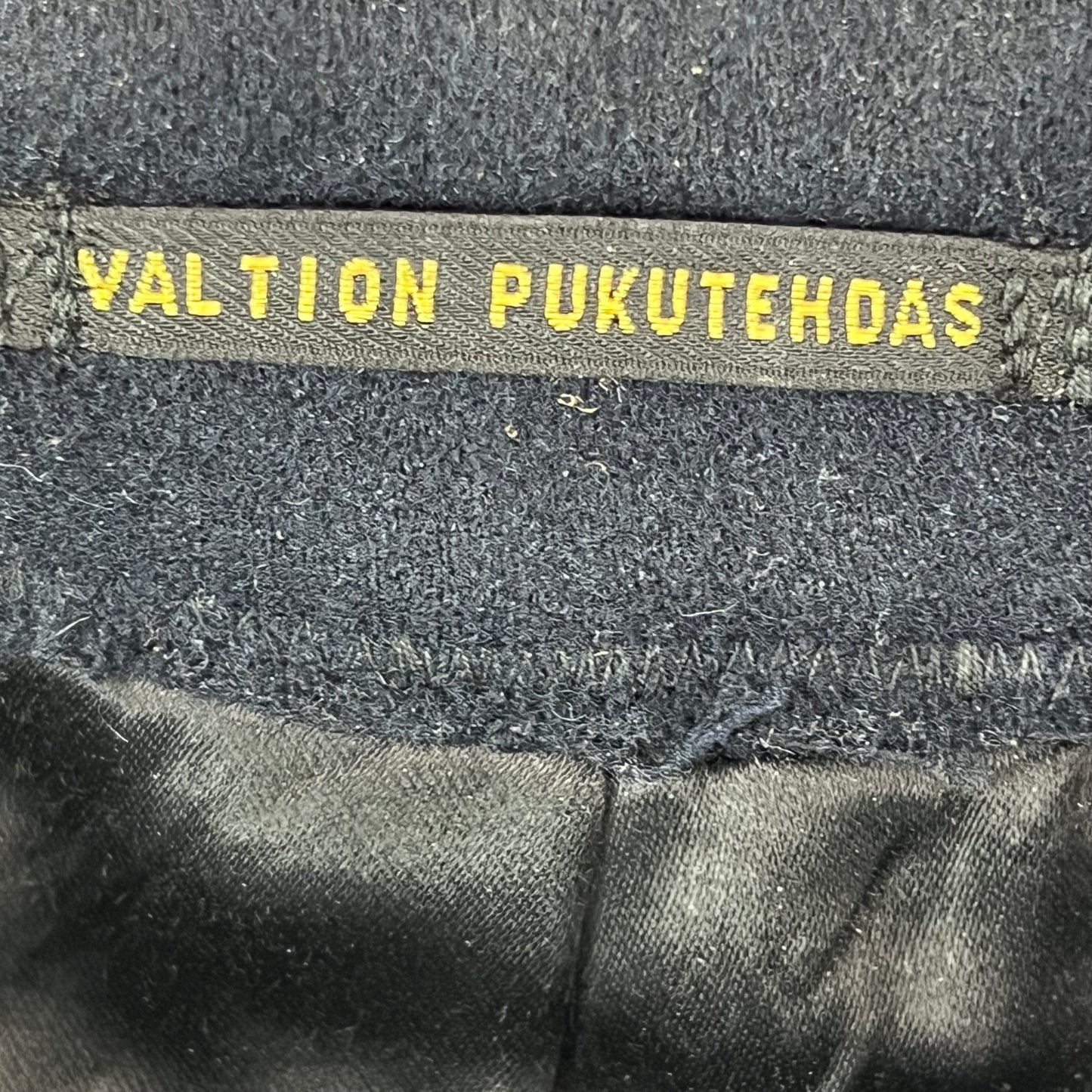 Finnish Police 1960s Wool Greatcoat