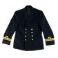 British Royal Navy Officer's No 1C Dress Diagonal Serge Jacket - Medium 164/104