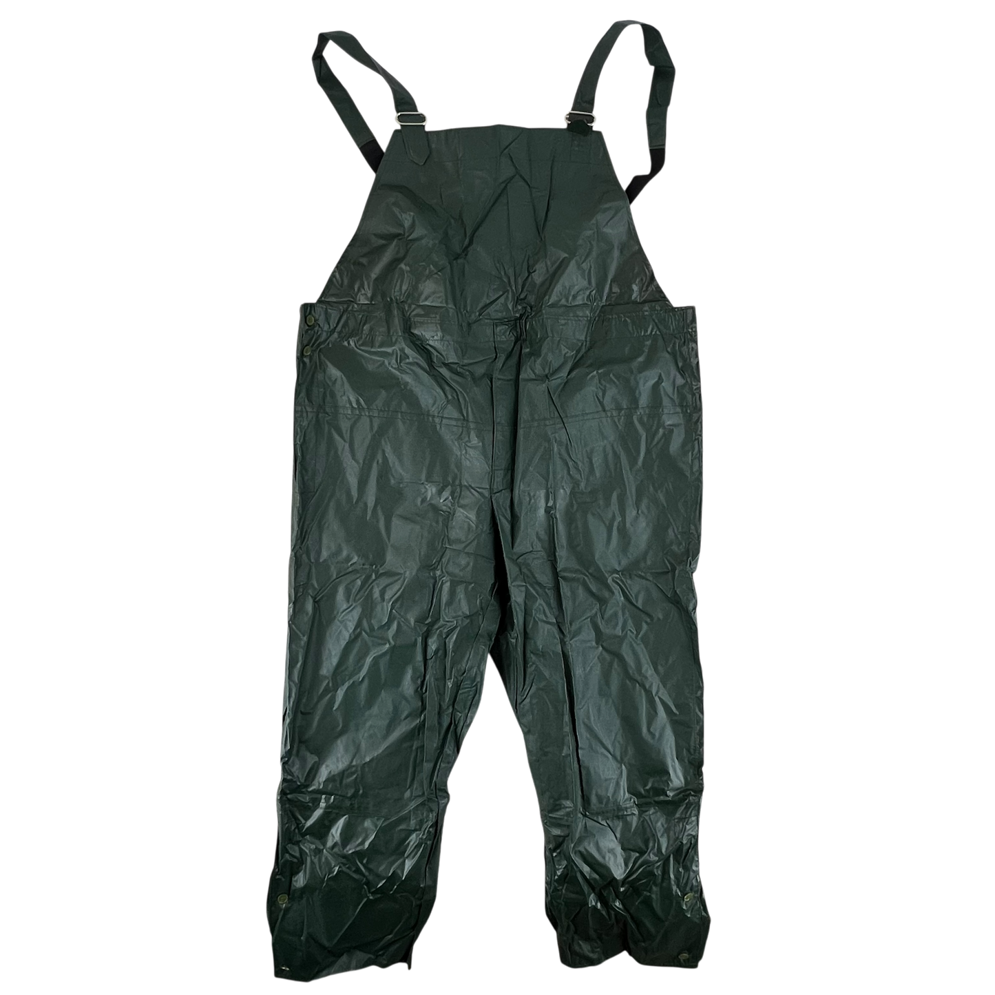 Czechoslovak Army Waterproof Bibbed Overalls - W44 L28