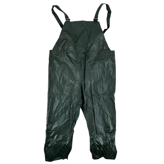 Czechoslovak Army Waterproof Bibbed Overalls - W44 L28