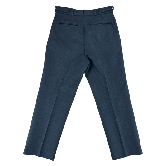British RAF 72 Pattern Blue-Grey Dress Trousers - W30 L28