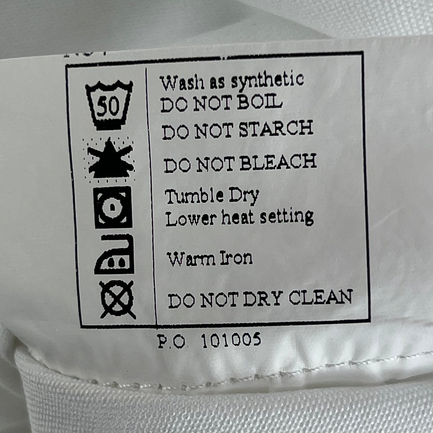 British Royal Navy Class II White Middy Shirt