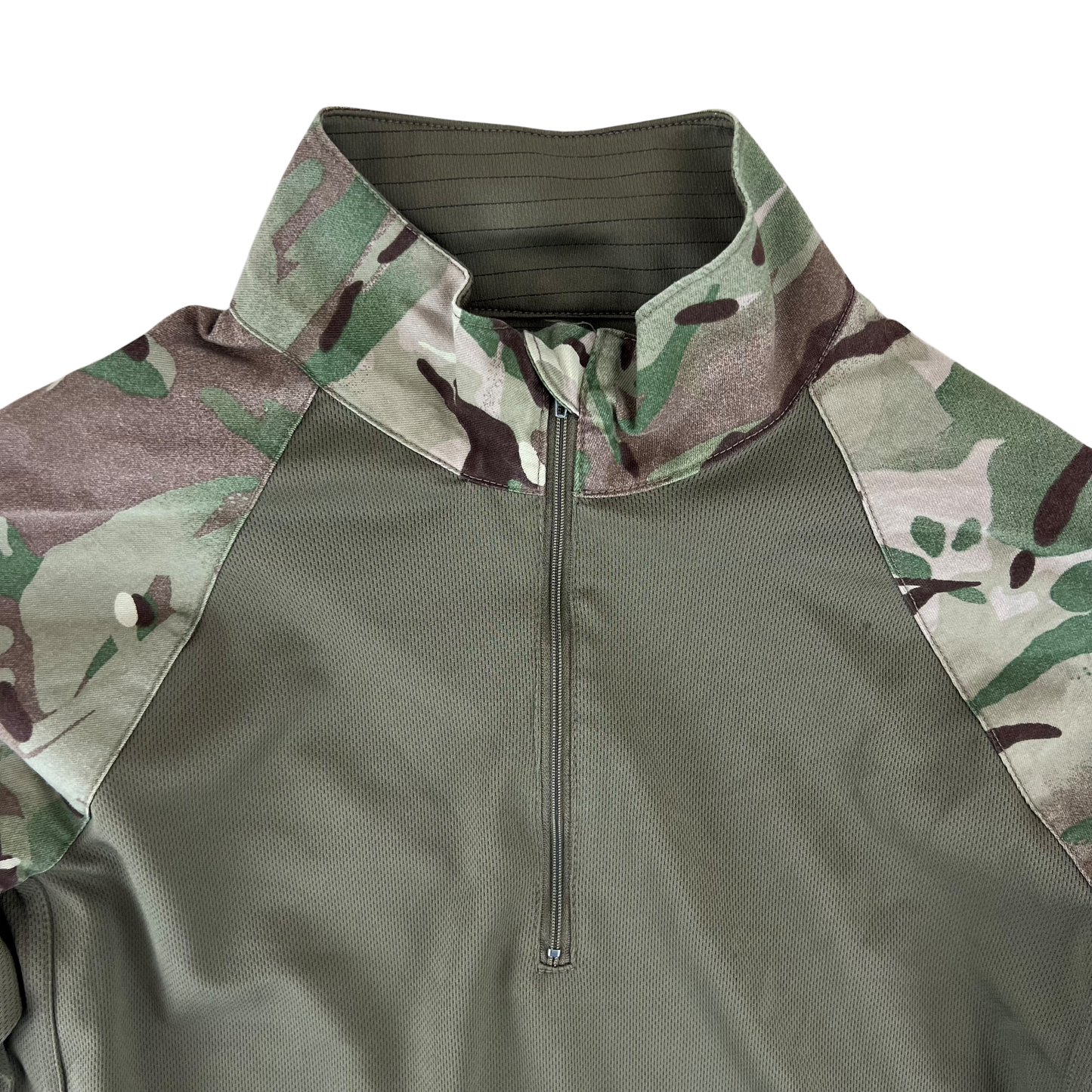 British Army MTP Camouflage Olive Green UBACS Combat Shirt - Medium