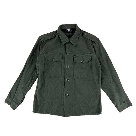 Austrian Army Olive Drab Long Sleeve Field Shirt - Medium 96-100 I-II