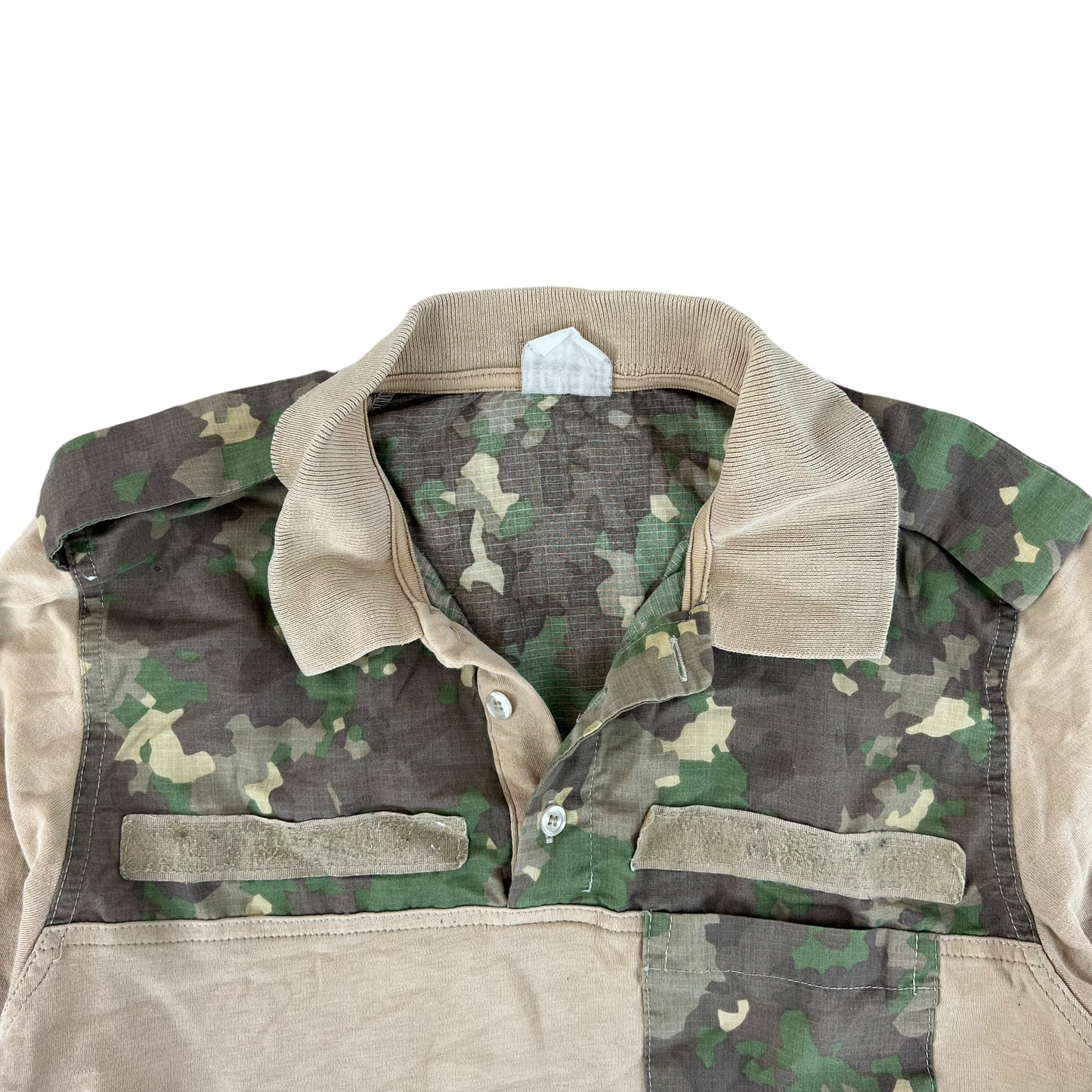 Romanian Army M2017 Woodland Camouflage Polo Top - Small