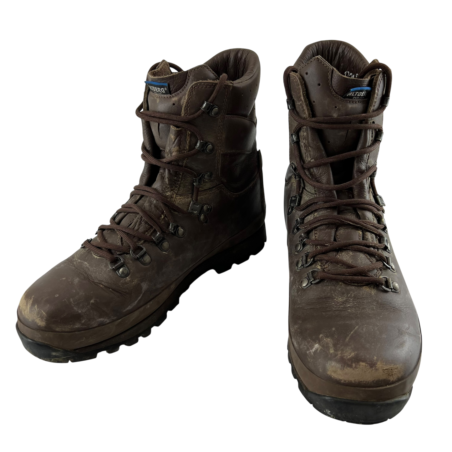 British Army Altberg Defender Brown Combat Boots - Size 9M