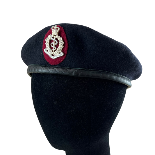 British Army Royal Medical Corps Beret w/ Badge - X Small 54cm