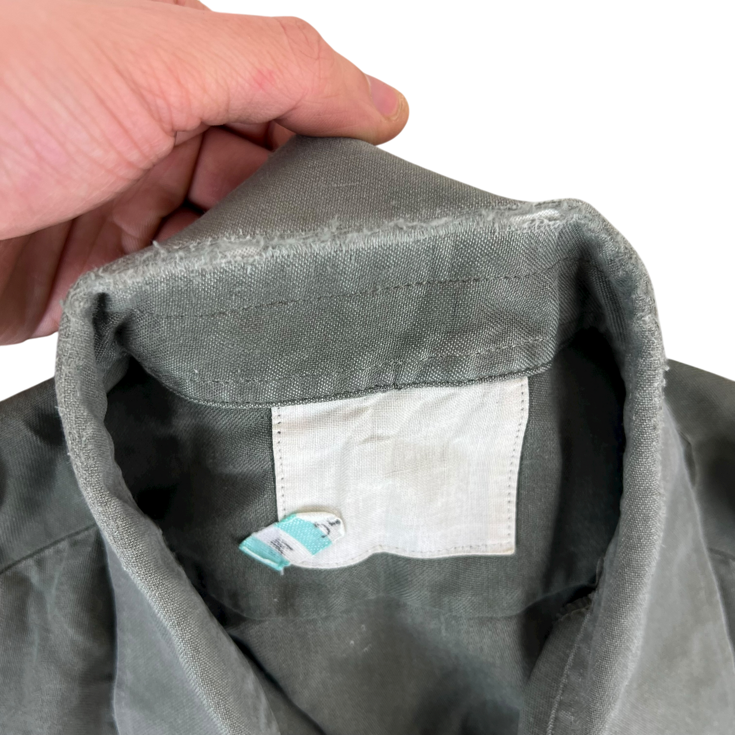 German Army Olive Green Long Sleeve Field Shirt - Medium