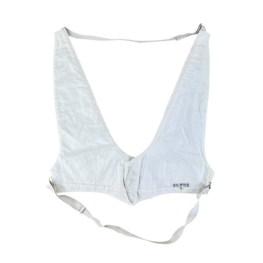 British Royal Navy & RM White Mess Dress Waistcoat - X Large