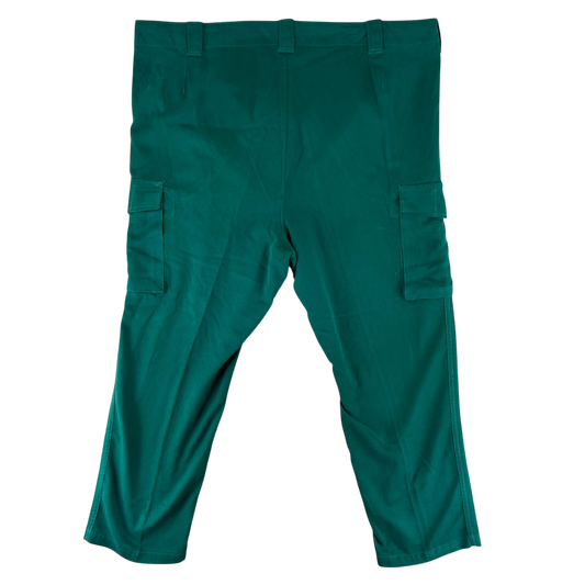 Austrian Army Green Blue Fatigue Trousers - W46 L29