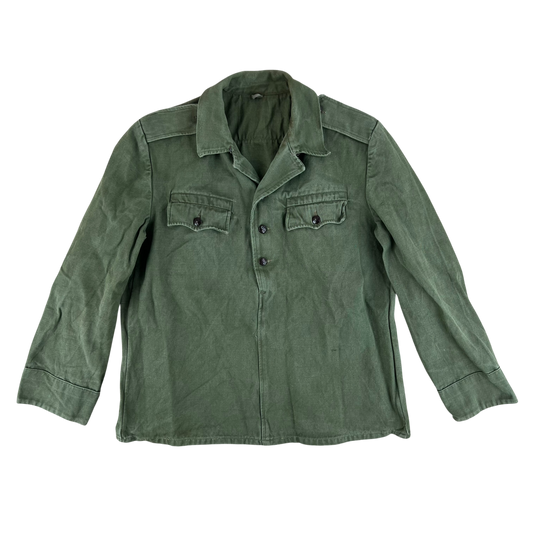 Bulgarian People's Army Olive Green Cossack Shirt - Medium