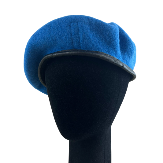 British Army Beret UN Blue - Medium 58cm