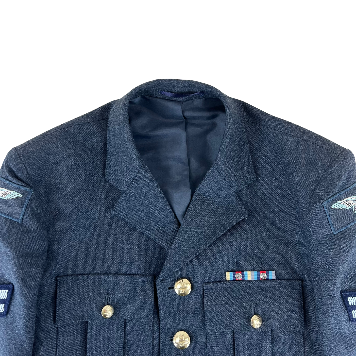 British Royal Air Force No. 1 O.A. Dress Jacket w/ Belt - Medium
