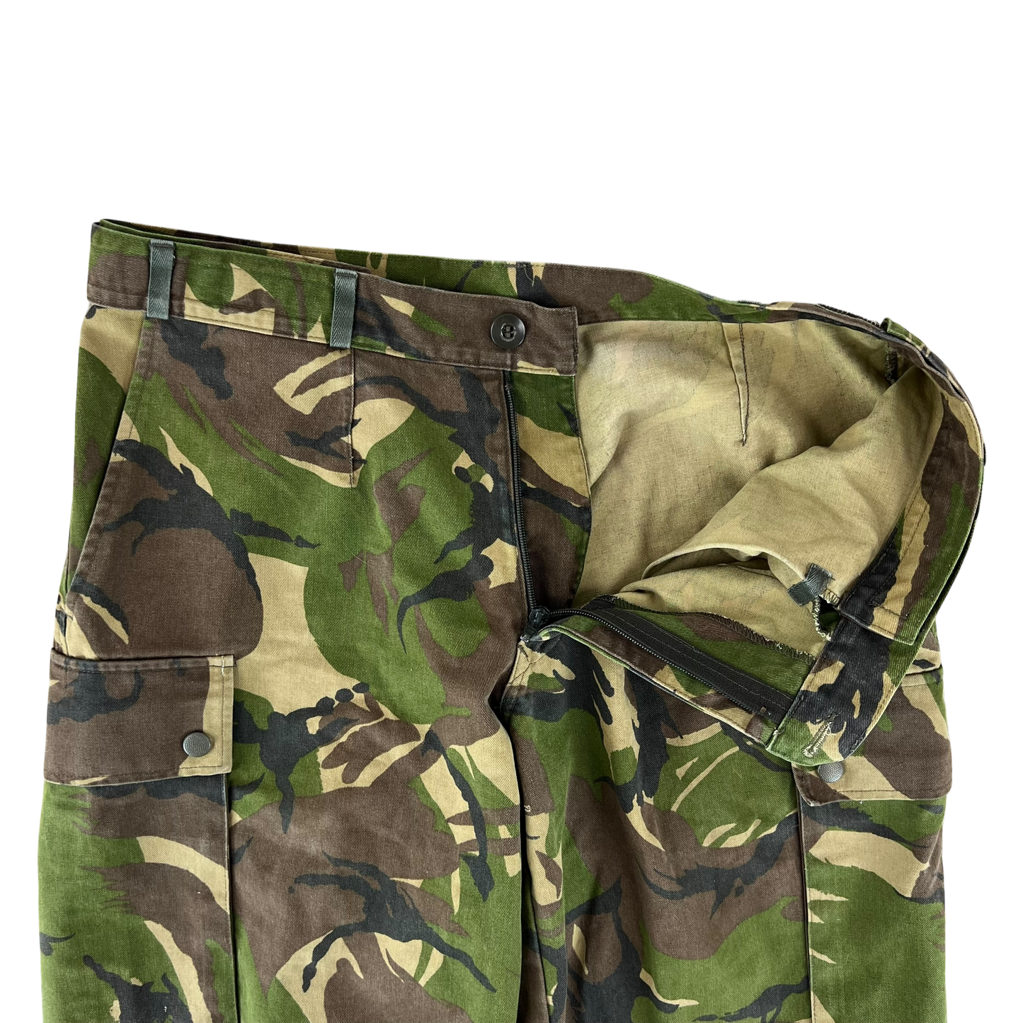 Dutch Army M93 DPM Woodland Camouflage Combat Trousers - W36 L28