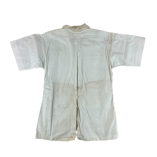 British Merchant Navy 50s Officer's Tropical Safari Jacket - Medium