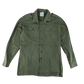 British Army Mens Olive Green Cotton Shirt Long Sleeve - Large C16.5