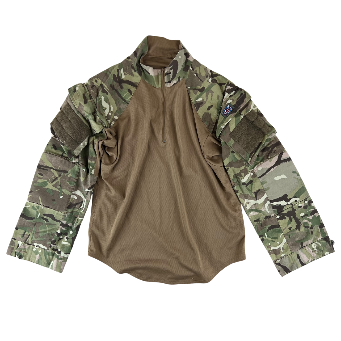 British Army MTP Camouflage Brown UBACS Combat Shirt - Medium
