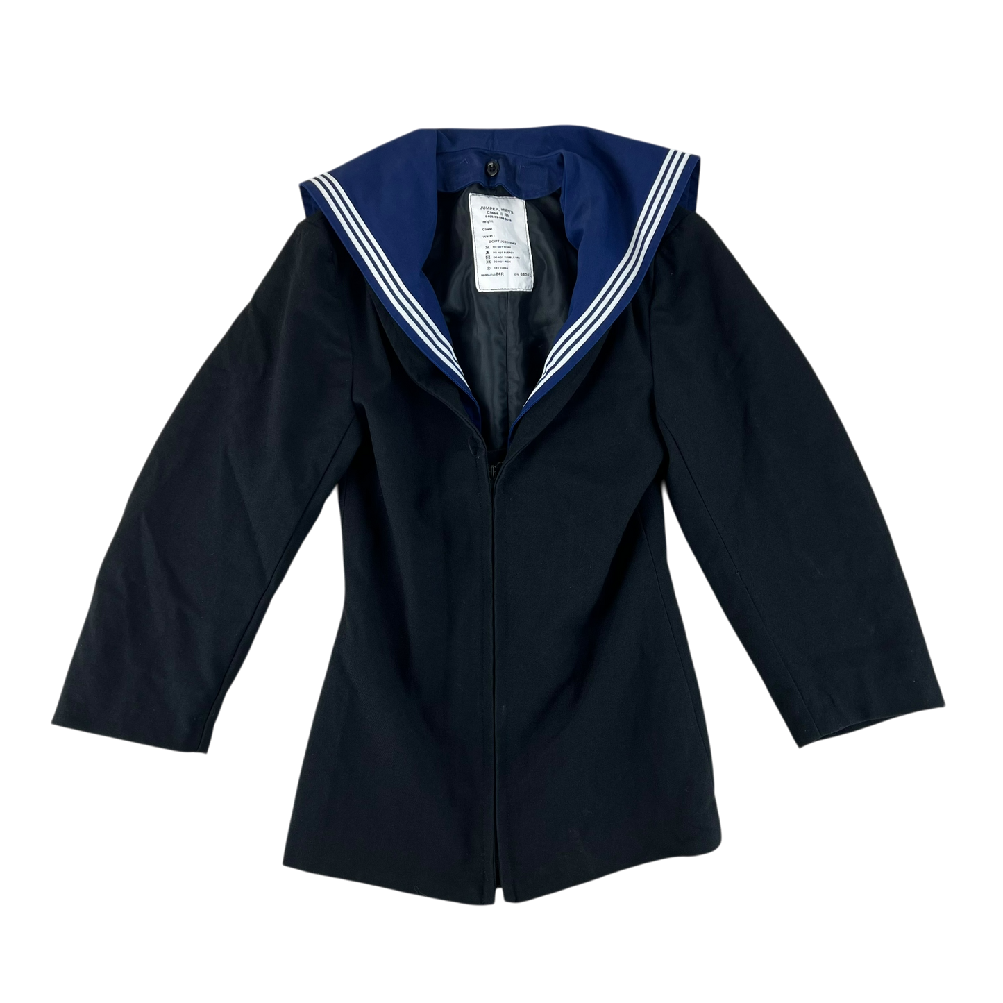 British Royal Navy Class II Jumper Sailor's Top - Small 84R